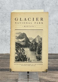 Glacier National Park Montana Guide with Map