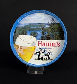 Hamms Beer Bear Serving Tray