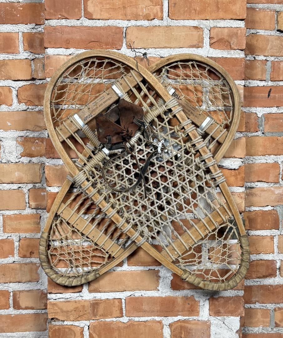 Swenson and Swenson Bearpaw Snowshoes: 29 1/2" long.