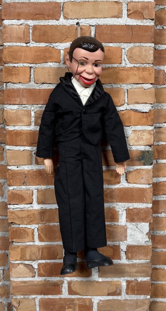 Charlie McCarthy Goldberger Ventriloquist Doll: 29 1/2" long.