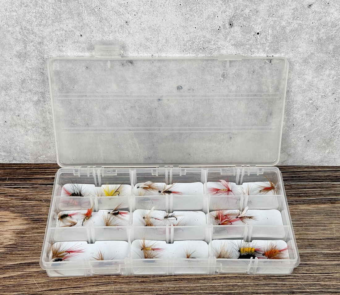 Collection of Montana Trout Fishing Flies: 34 total.