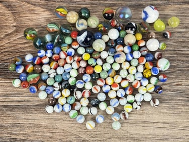 Collection of Vintage Marbles