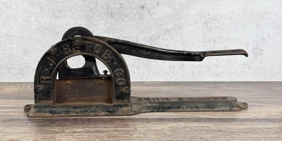 Cast Iron Brown's Mule Plug Cut Tobacco Cutter