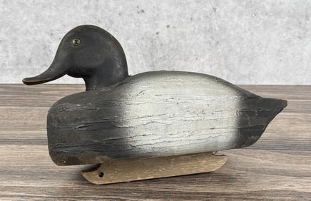Carved Wood Duck Decoy