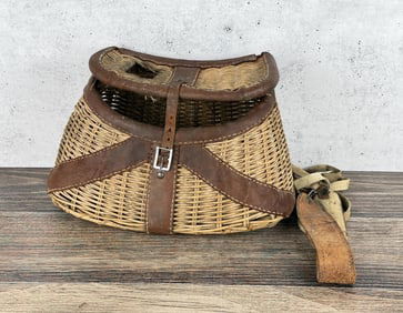 Antique Montana Fly Fishing Creel