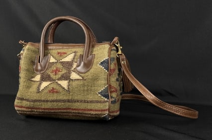 Wool Kilim Blanket Handbag