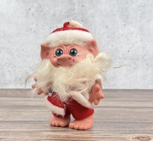 DAM Santa Claus Troll Doll Bank