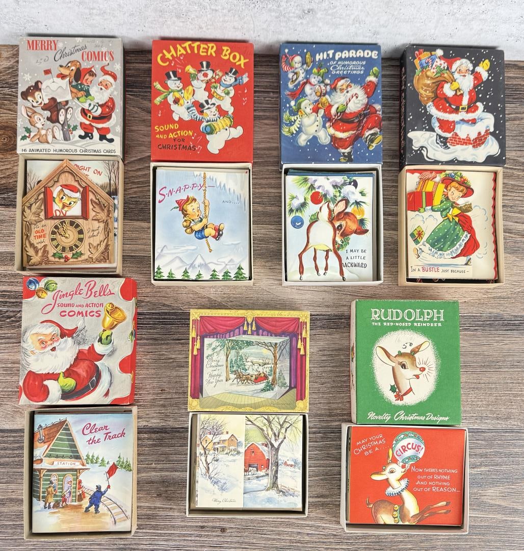 Vintage Novelty Christmas Cards (1 of 9)