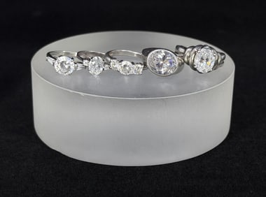 Collection of Sterling Silver Rings