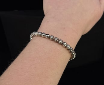 Sterling Silver Ball Bracelet