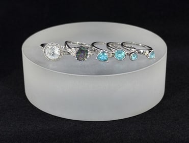 Collection of Sterling Silver Rings