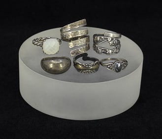 Collection of Sterling Silver Rings
