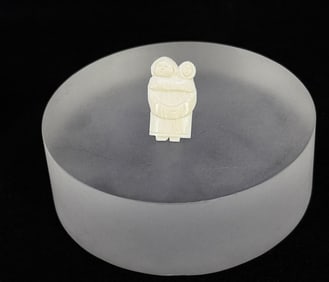 Alaskan Inuit Eskimo Walrus Ivory Brooch