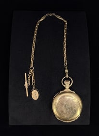 Butte City Montana Territory Pocket Watch