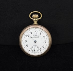 Butte Montana Jeweler Retailed Pocket Watch