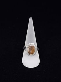 Agate Sterling Silver Ring