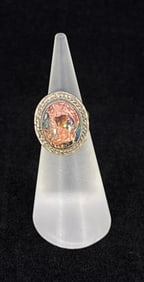 Mexican Opal Sterling Silver Ring