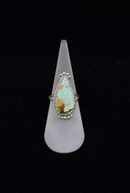 Navajo Sterling Silver Turquoise Ring