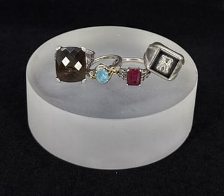 Collection of Sterling Silver Rings