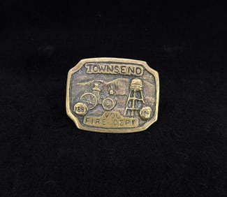Townsend Montana Fire Department Belt Buckle
