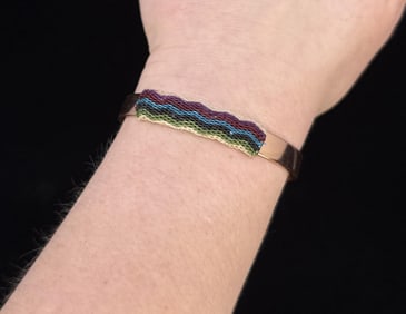 Deer Lodge Prison Montana Horsehair Bracelet
