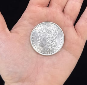 1884 P Morgan Silver Dollar