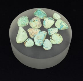 Collection of Jewelry Grade Turquoise Nuggets