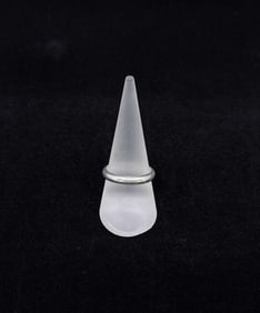 Sterling Silver Wedding Band Ring