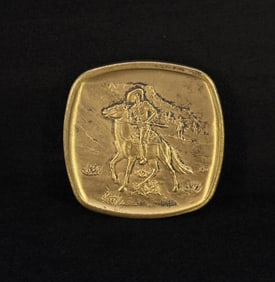 Frederic Remington the Scout Table Medal