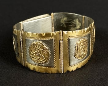 Taxco Mexico Sterling Silver Bracelet