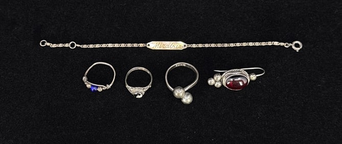 Collection of Sterling Silver Jewelry