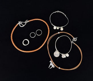 Collection of Assorted Sterling Jewelry