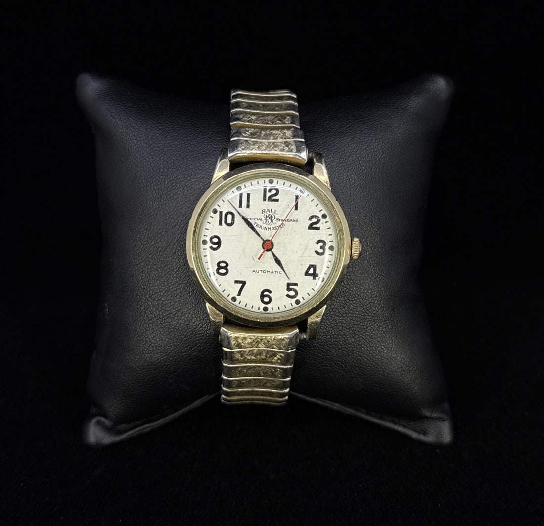 Ball Trainmaster Automatic Railroad 10k GF Watch (1 of 8)