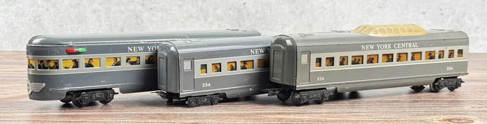 Marx New York Central Meteor Cars 234