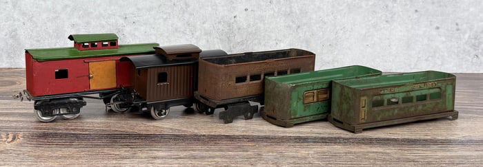 Collection of Prewar Train Cars