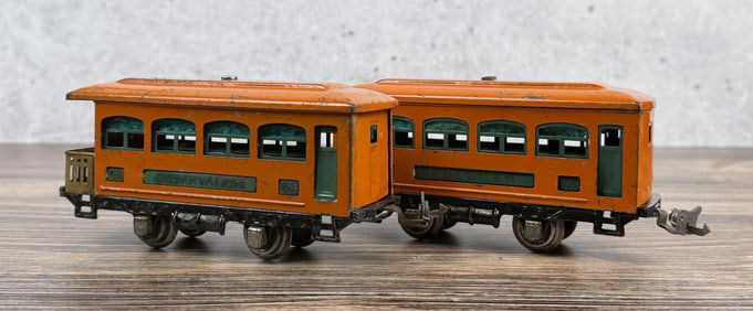Lionel Prewar Pullman Observation Cars 629 630