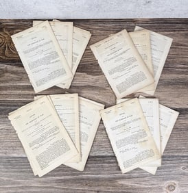 Indian Wars Senate Hearing Documents