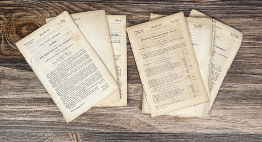 Chikasaw Indian Senate Hearing Documents