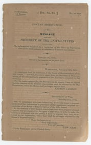 Choctaw Reservations Senate Hearing Documents