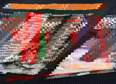 Native American Indian Pendleton Blanket Scraps