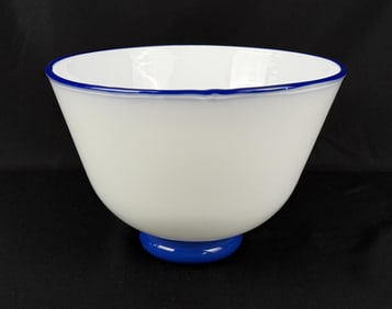 Signed Art Glass Bowl