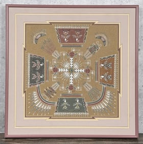Navajo Indian Sand Painting