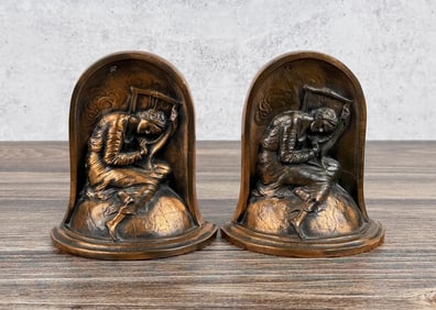 Kronheim & Oldenbusch K&O Blind Justice Bookends