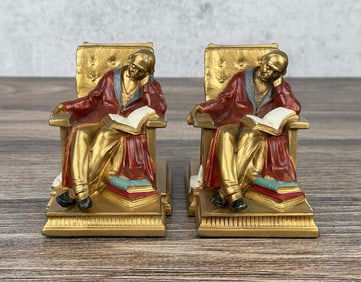 Kronheim Oldenbusch K&O Sleeping Scholar Bookends