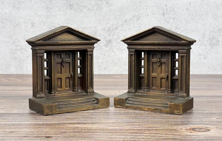 Bradley & Hubbard Colonial Doorway Bookends