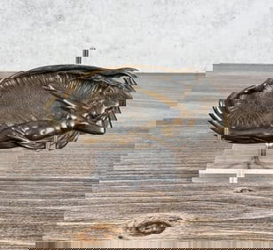 Art Nouveau Nude Calling Card Tray