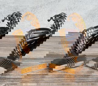 Art Deco Dodge Flamenco Dancer Bookends