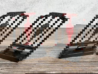 Bradley & Hubbard Grecian Urn Cast Iron Bookends