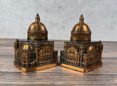Russell Woods Toll Mother Church Boston Bookends