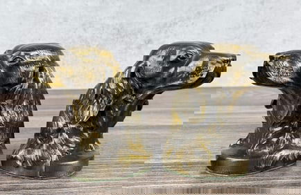 PM Craftsman Irish Setter Dog Bookends